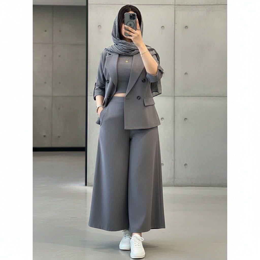 کت شلوار زنانه مدل رامونا