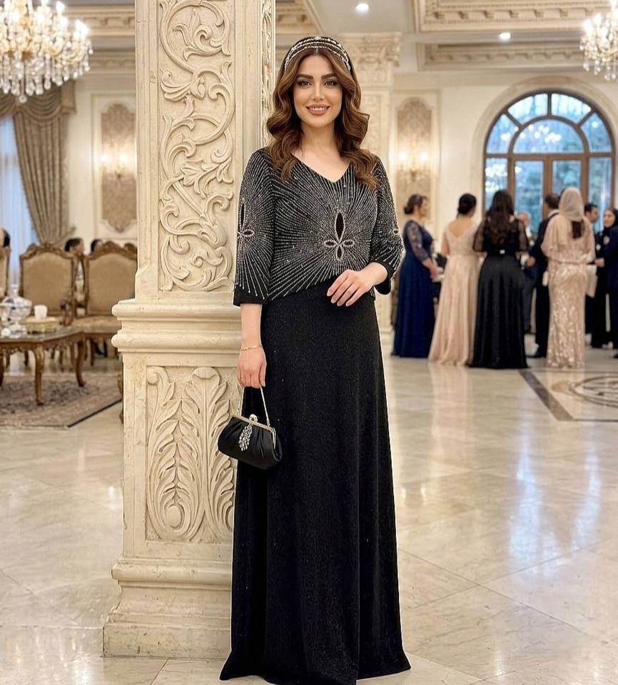 ماکسی مجلسی نفس سایز نرمال زنانه