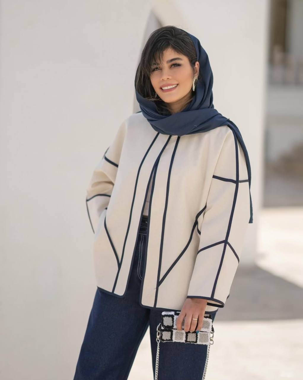 مانتو شلوار زنانه مدل مهسا