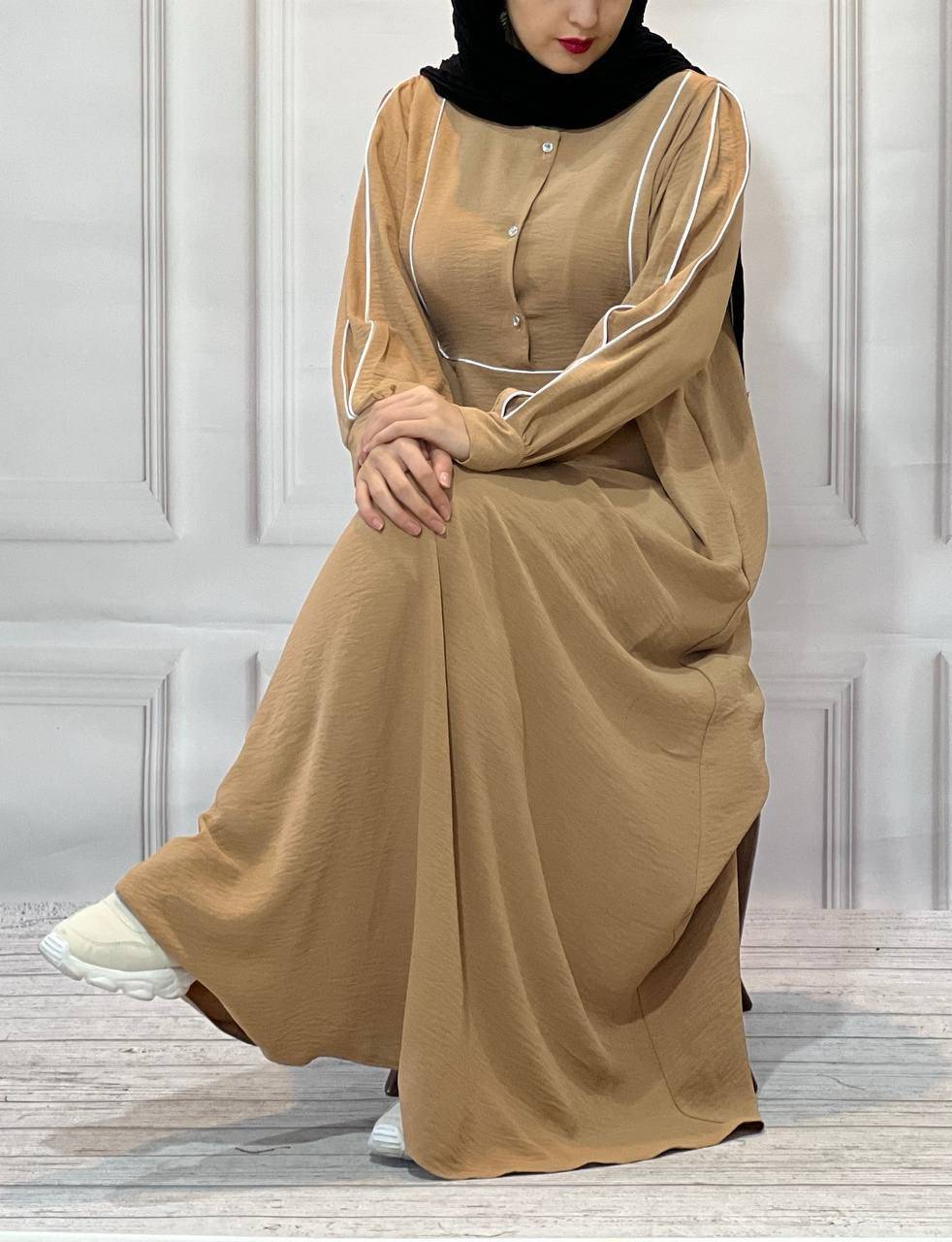 پیراهن بلند زنانه مدل لیلا