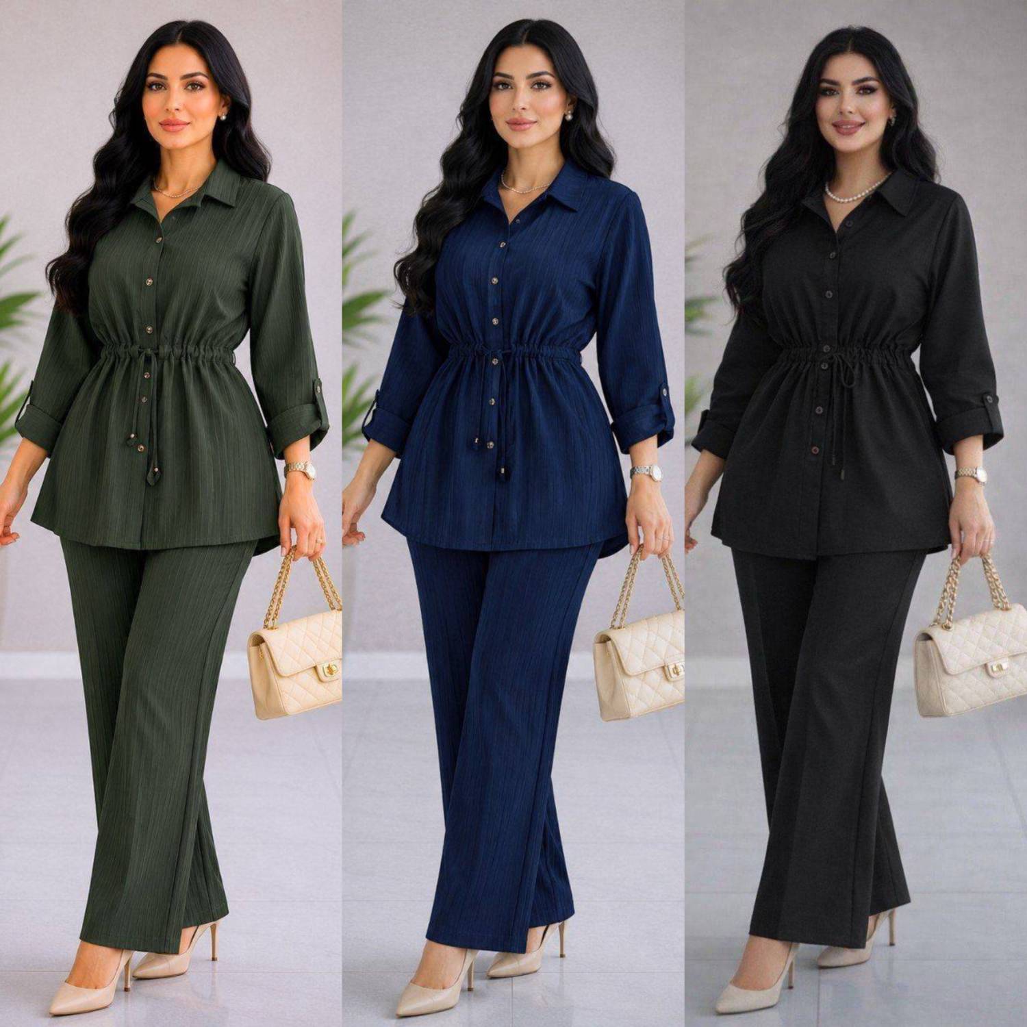 شومیز شلوار زنانه مدل ست کاتریس