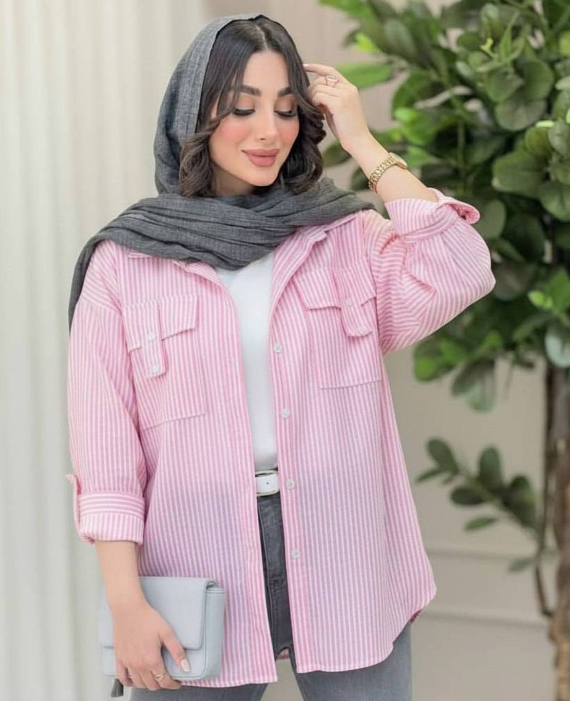 شومیزجیب صلیبی دیپلمات زنانه