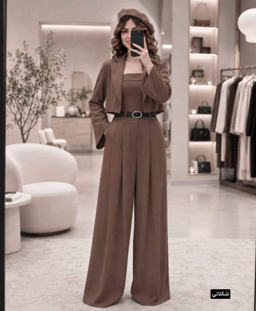 کت و اورال زنانه مدل هرمس