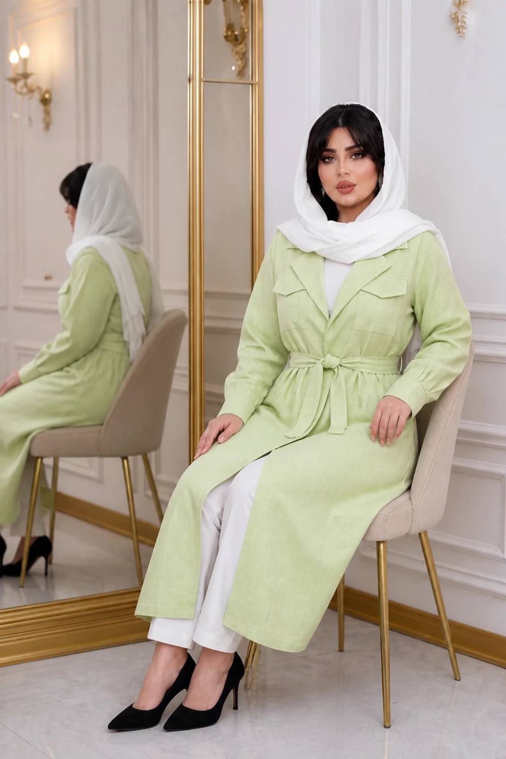 مانتو بلند آیوا زنانه