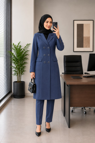 مانتو شلوار اداری زنانه فاگل ارسال 2هفته کاری
