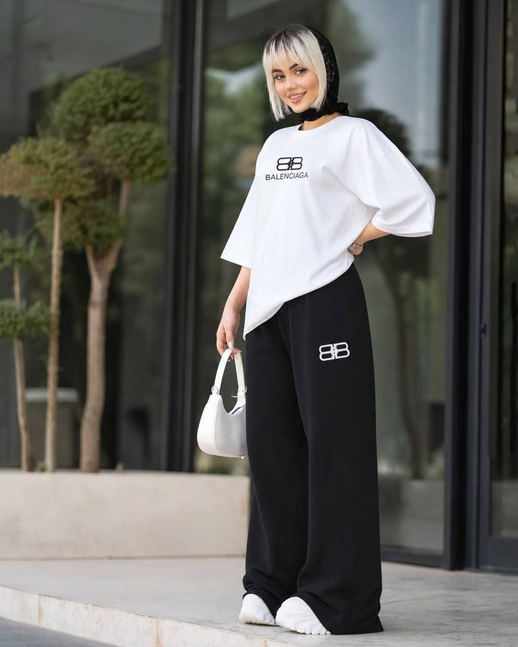 ست تیشرت شلوار لیانس زنانه