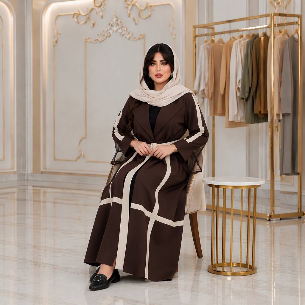 مانتو بلند زنانه مدل  شعله