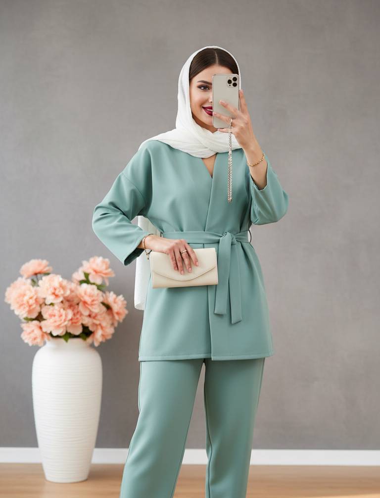 کت شلوار زنانه مدل سودابه