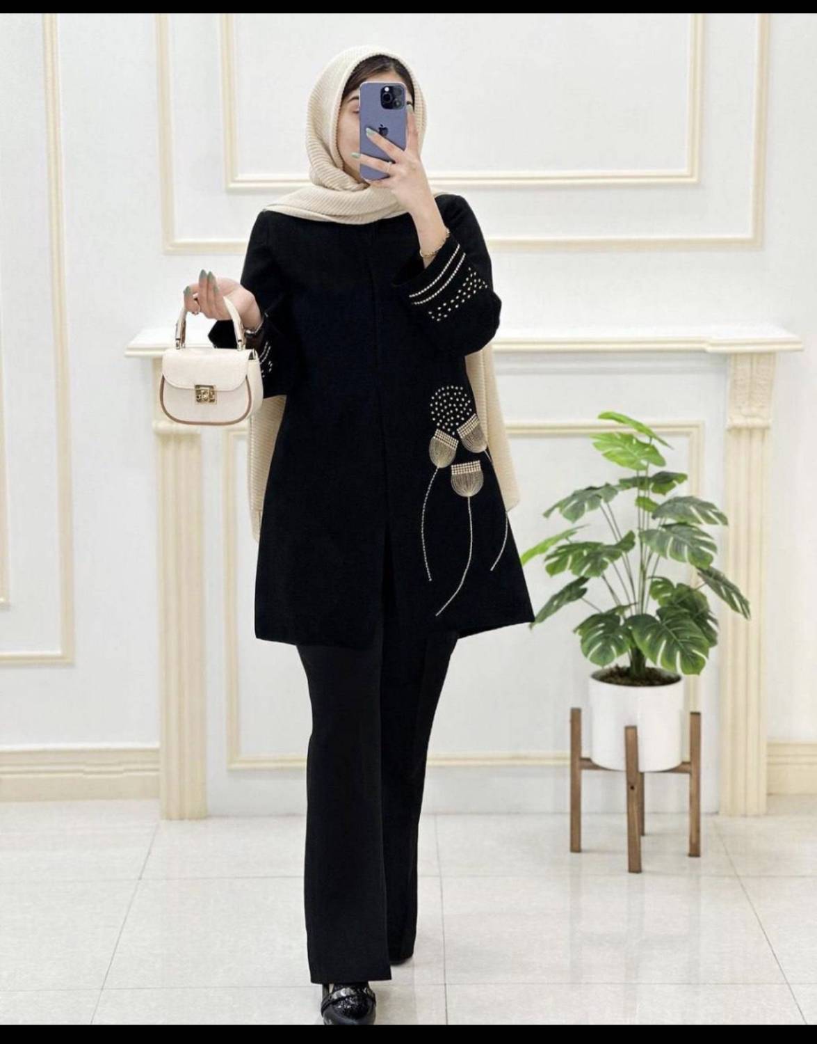 کت قاصدک زنانه کرپ مازراتی اعلا